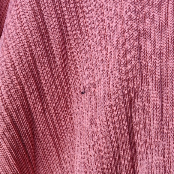 Umgee front knot slit sleeved Kendall sweater top - Picture 4 of 8